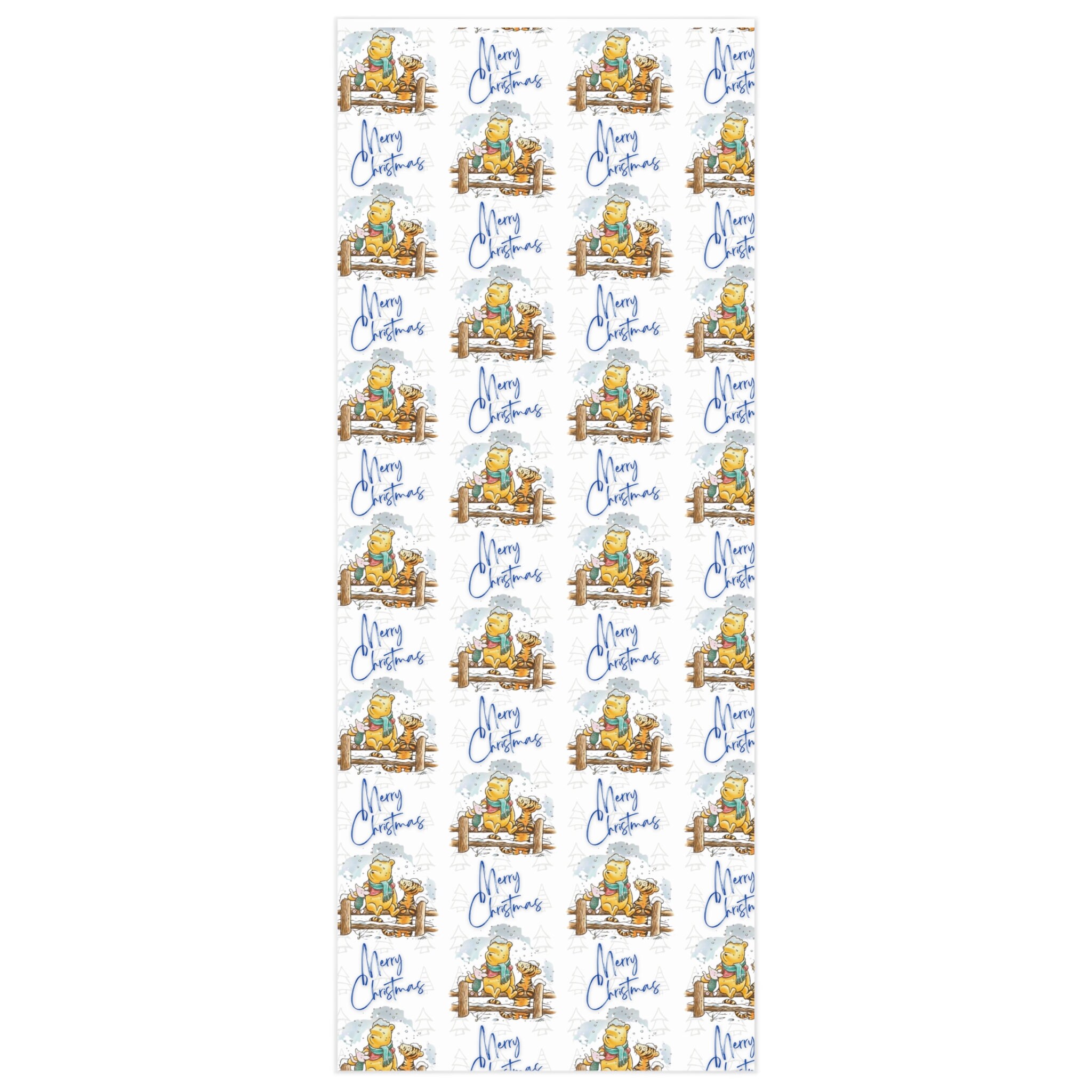 Winnie the Pooh Wrapping Paper, Merry Christmas sold by Carlos Serrano, SKU 90352693