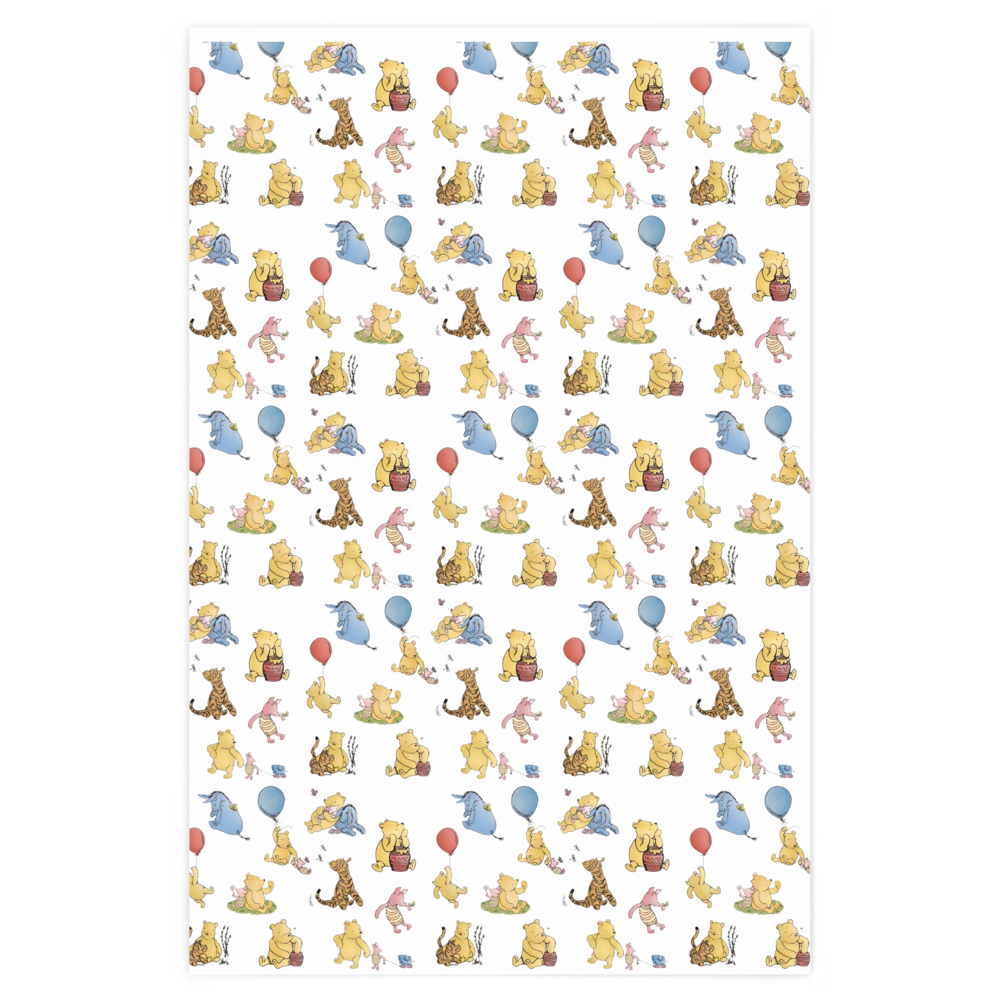Winnie the Pooh and Friends Classic Wrapping Paper sold by TwoStory