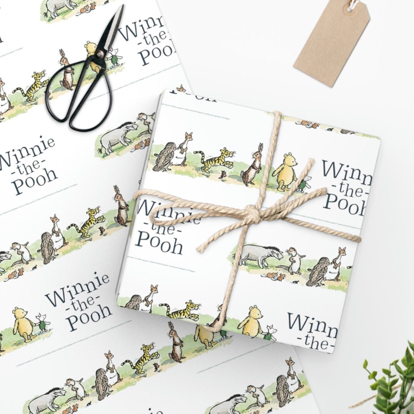 Winnie the Pooh and Friends Classic Wrapping Paper 