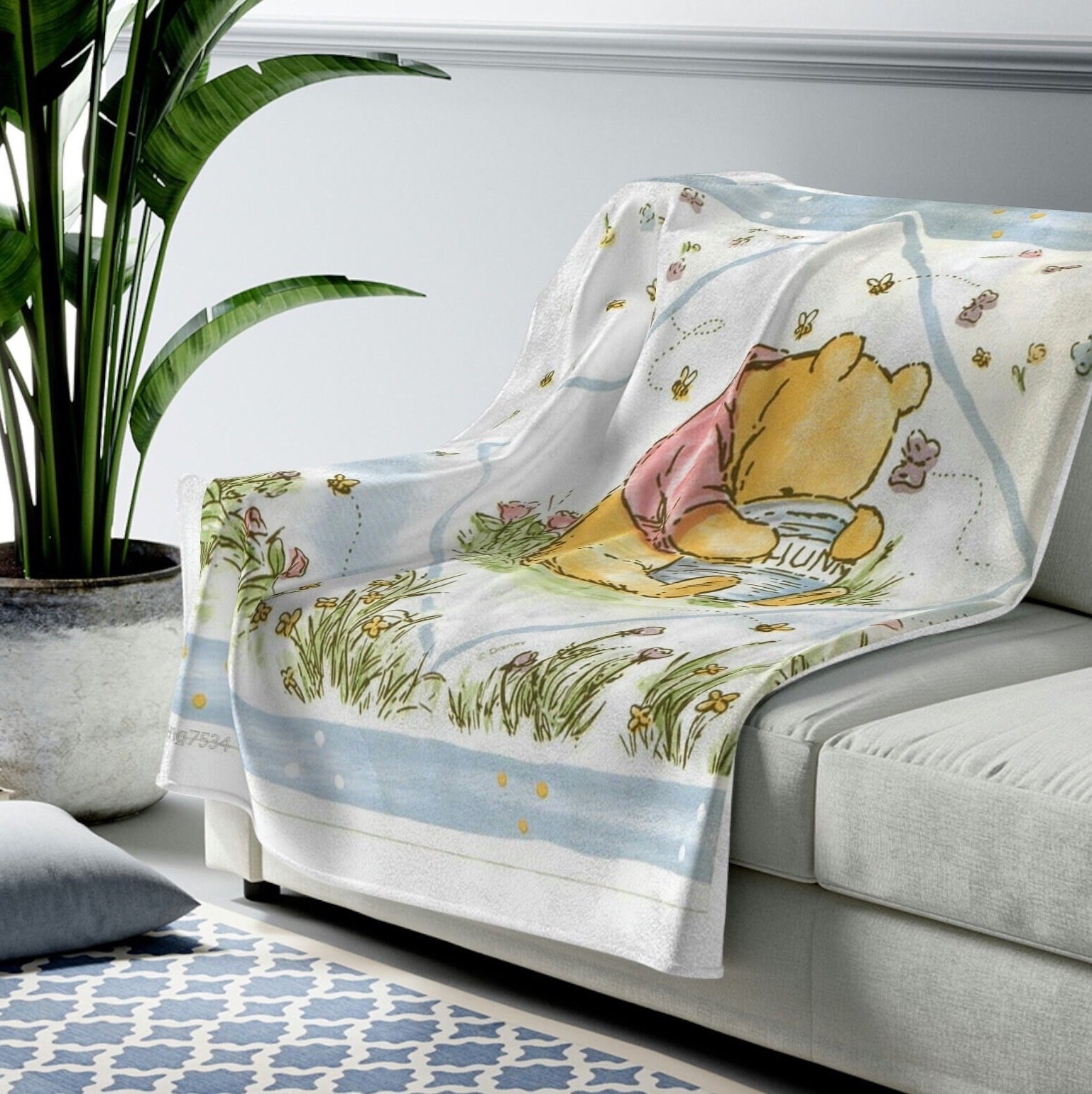 Winnie blanket the pooh adult