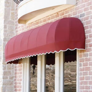 Long Dome Globe Awning Canopy (Model 003) – DIY-Friendly Kit for Storefronts, Windows, Doors, Patio, Commercial and Residential Use