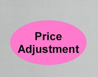 Custom Signage and Awnings (Price adjustment)