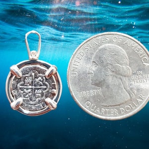 Atocha silver coin pendant shipwreck treasure