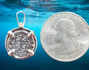 Atocha silver coin pendant shipwreck treasure