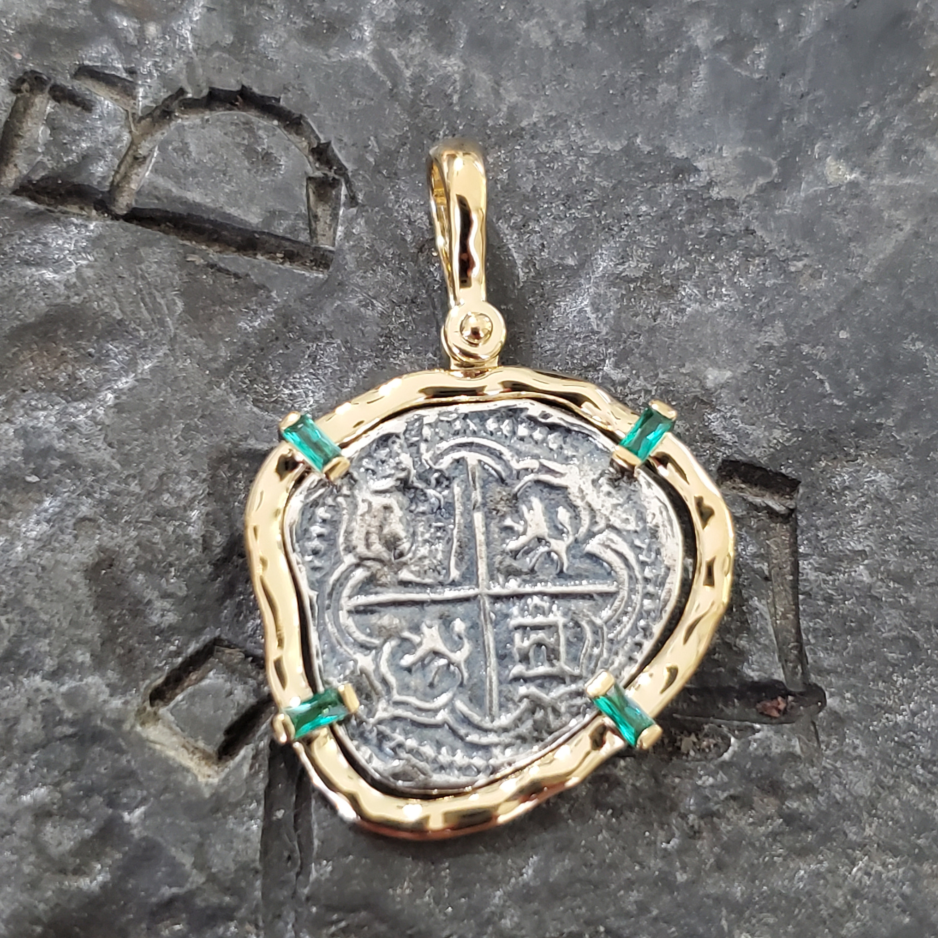 Gold Pirate Pendant - Etsy Gold Pirate Pendant - Etsy