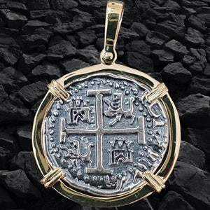 Atocha 14kt gold and silver coin