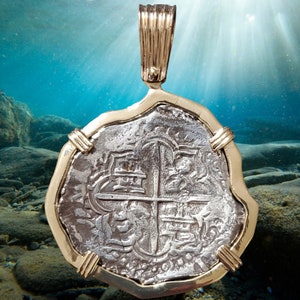 Atocha super large coin 14kt gold shipwreck treasure coin