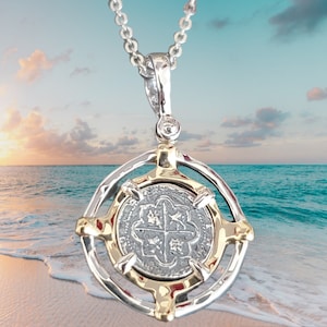 Atocha silver pendant small size with sterling silver chain