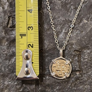 Mini 14kt gold vermeil atocha necklace great gift