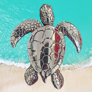 Sterling silver Turtle pendant