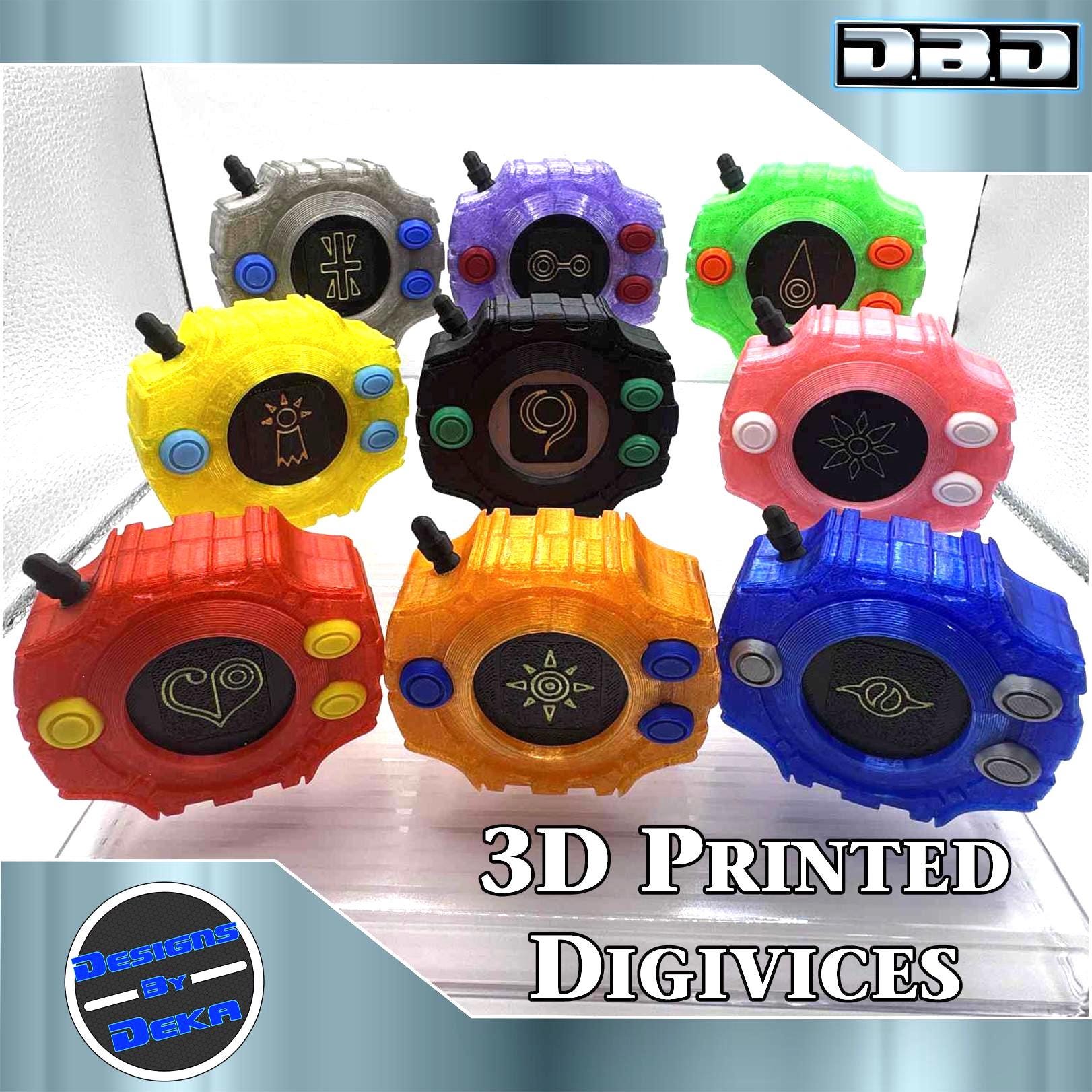 3D Printed Digivices - Etsy