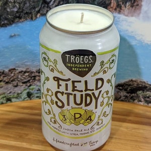 Troeg&#39;s Field Study IPA Beer Can Candle | Choice of Scent