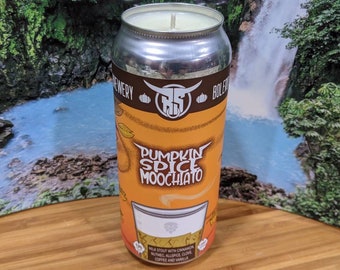 Bolero Snort Brewery Pumpkin Spice Moochiato 16oz. Beer Can Candle | Choice of Scent