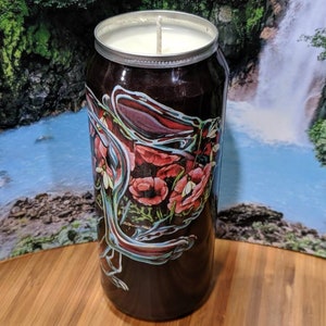 16 oz. Collective Arts Surround Sound Beer Can Candle with Running Rabbit | Choice of Scent