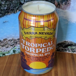 Sierra Nevada Tropical Torpedo Tropical IPA Beer Can Candle | Choice of Scent