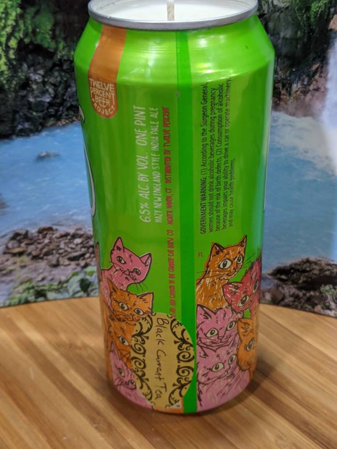 Fat Orange Cat Brewery's Baby Kittens 16 Oz. Beer Can Etsy