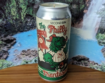 Second Sin Brewing Company Philly Phantasmic 16 oz. Beer Can Candle | Choice of Scent