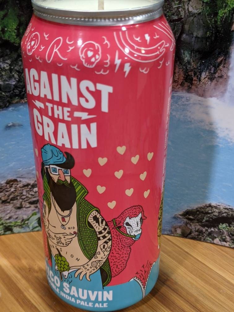 Against the Grain Brewing Company Rico Sauvin 16 oz. Beer Can Etsy