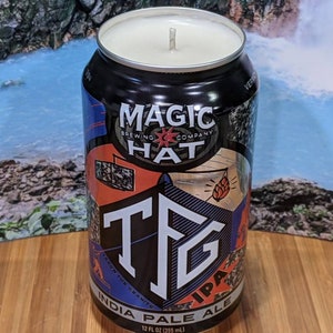 Magic Hat TFG IPA Beer Can Candle | Choice of Scent