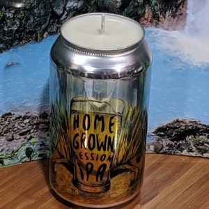 Choice of Scent | Burley Oak&#39;s Homegrown Session IPA Beer Can Candle