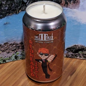Tall Tales Brewing Company Redheaded Step Child Beer Can Candle | Choice of Scent