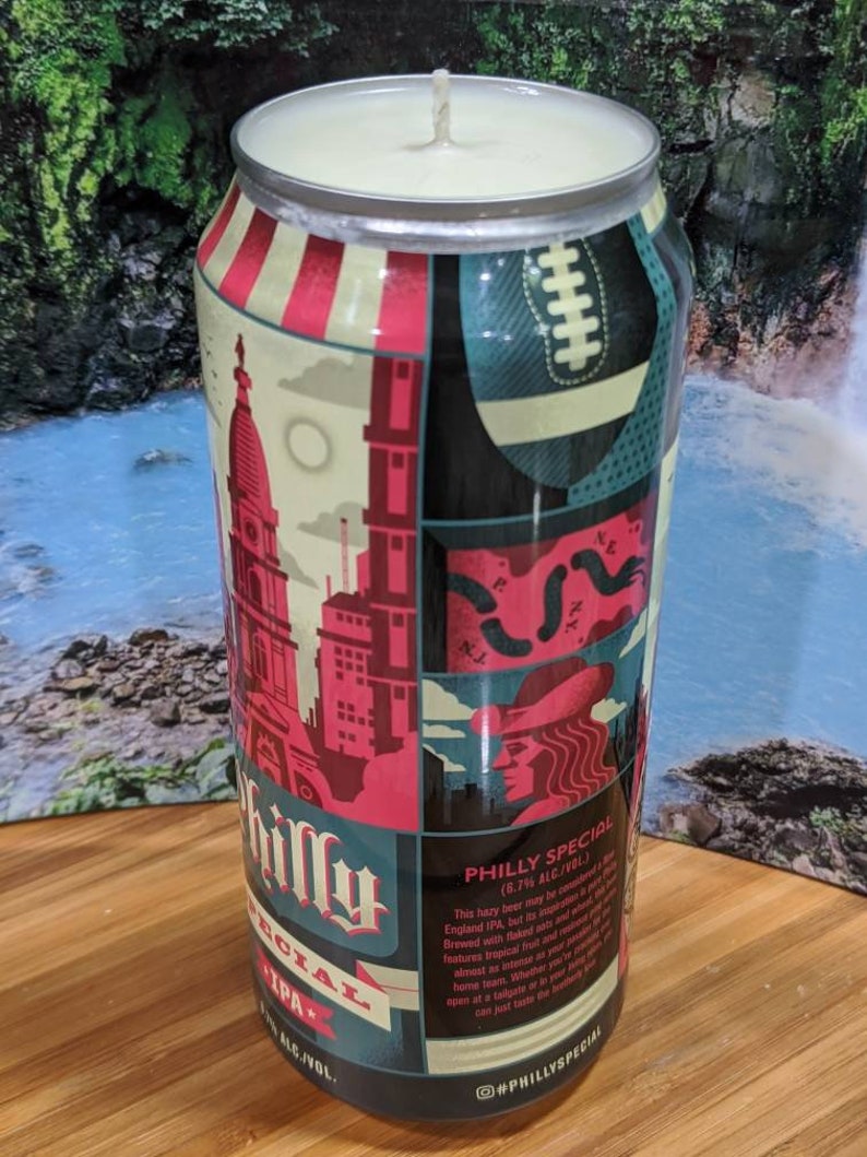 Iron Hill Brewery 16 oz. Philly Special IPA Beer Can Candle Etsy
