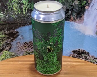 Weedeater Beer Candle from Tired Hands Brewing Company IPA 16 oz. | Choice of Scent