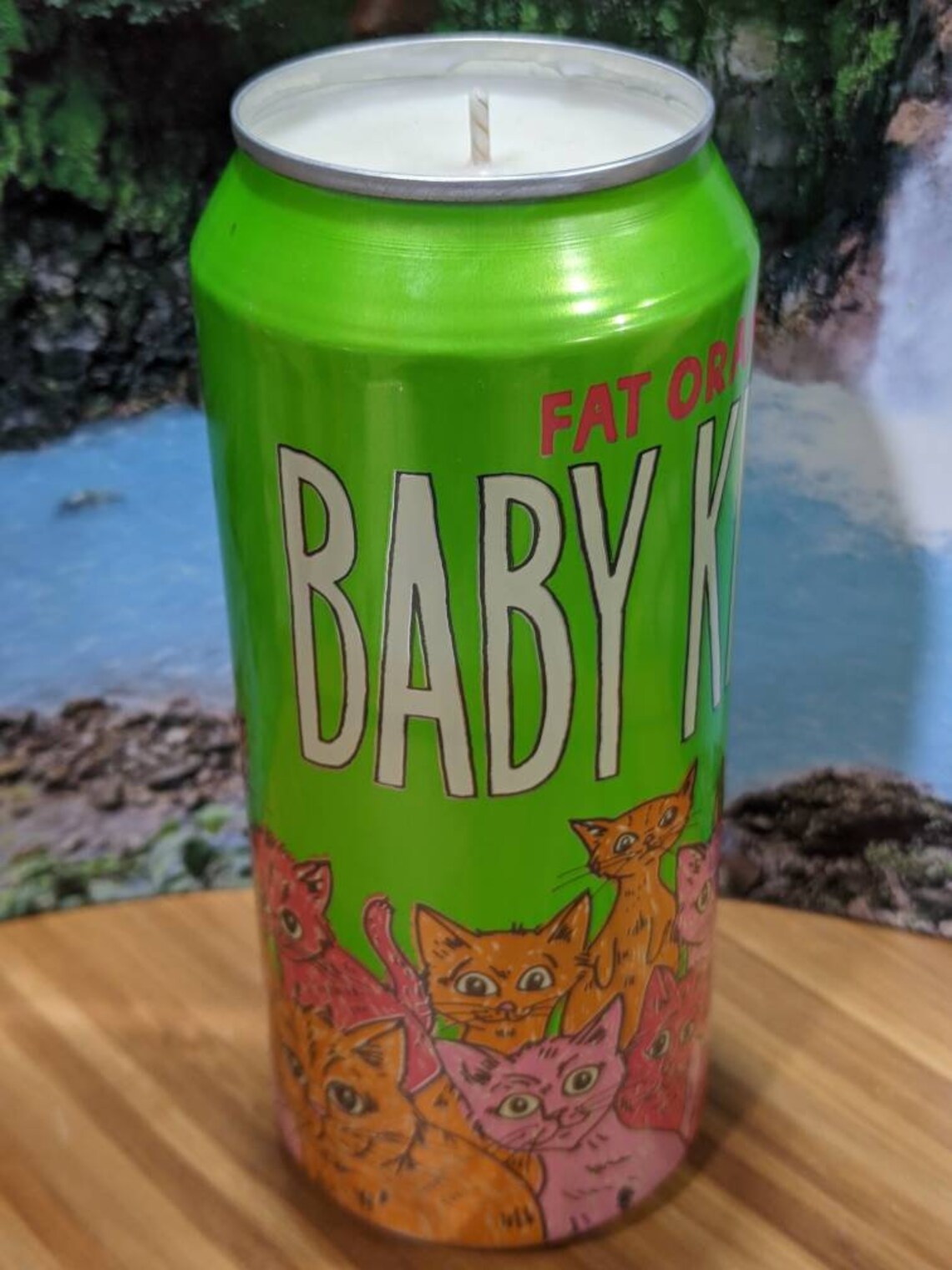 Fat Orange Cat Brewery's Baby Kittens 16 Oz. Beer Can Etsy
