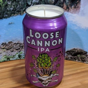Heavy Seas Beer Loose Cannon IPA Beer Can Candle | Choice of Scent