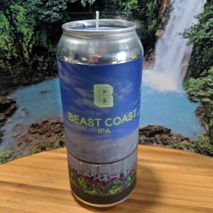 Beast Coast IPA 16oz. Beer Can Candle | Choice of Scent