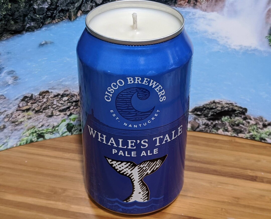 Cisco Brewers' Nantucket Whale Tale Pale Ale Beer Can Etsy