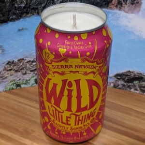 Sierra Nevada Wild Little Thing Beer Can Candle | Choice of Scent