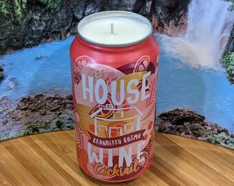 House Wine Cranberry Cosmo Wine Can Candle | Choice of Scent