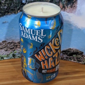 Choice of Scent | Samuel Adams Wicked Hazy Juicy NE IPA Beer Can Candle