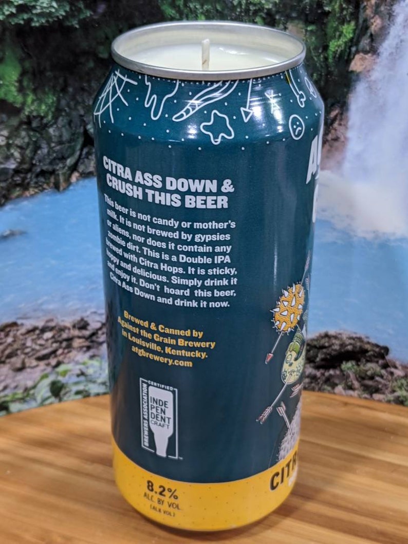 Against the Grain Brewing Company Citra Ass Down 16 Oz. Beer Etsy