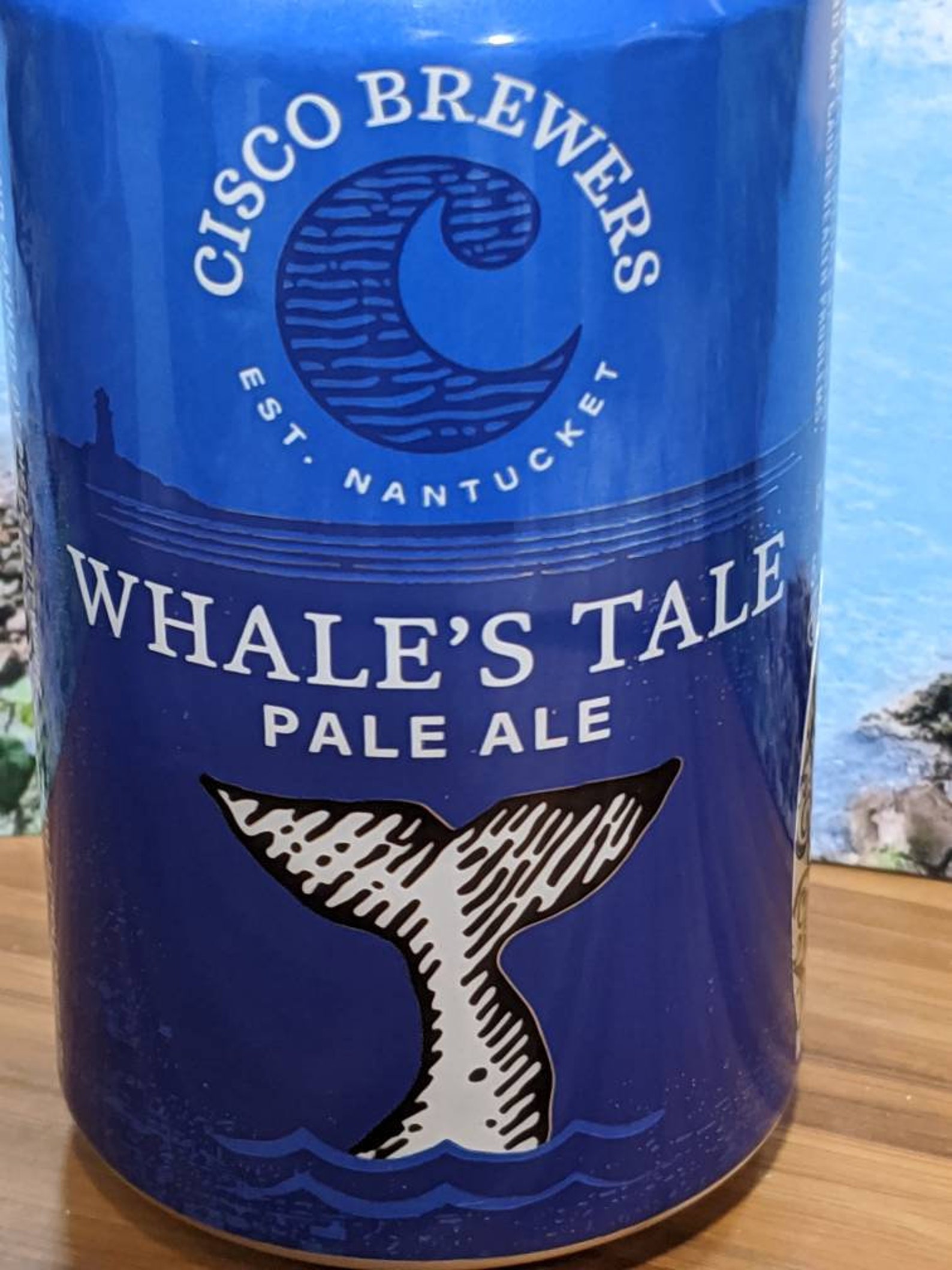 Cisco Brewers' Nantucket Whale Tale Pale Ale Beer Can Etsy