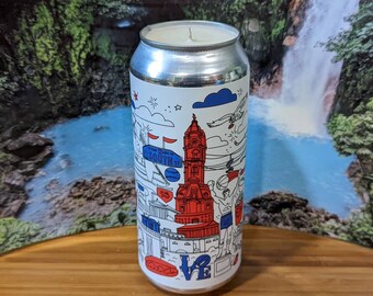 Second Sin Brewing Company Home Phield Advantage DDH Northeast India Pale Ale 16 oz. Beer Can Candle | Choice of Scent