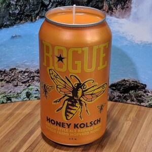 Rogue Honey Kolsch Beer Can Candle | Choice of Scent