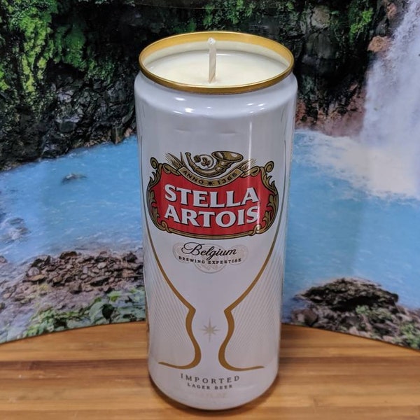 Stella Artois Beer Can Candle | Choice of Scent