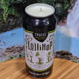 16 oz. Troegs Independent Brewery Lollihop Beer Can Candle | Choice of Scent