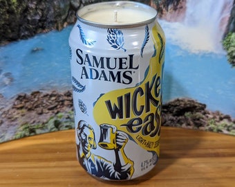 Choice of Scent | Samuel Adams Wicked Easy Light and Easy Session  IPA Beer Can Candle