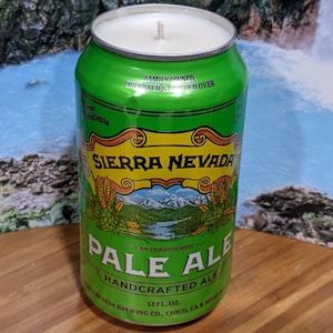 Sierra Nevada Pale Ale Beer Can Candle | Choice of Scent