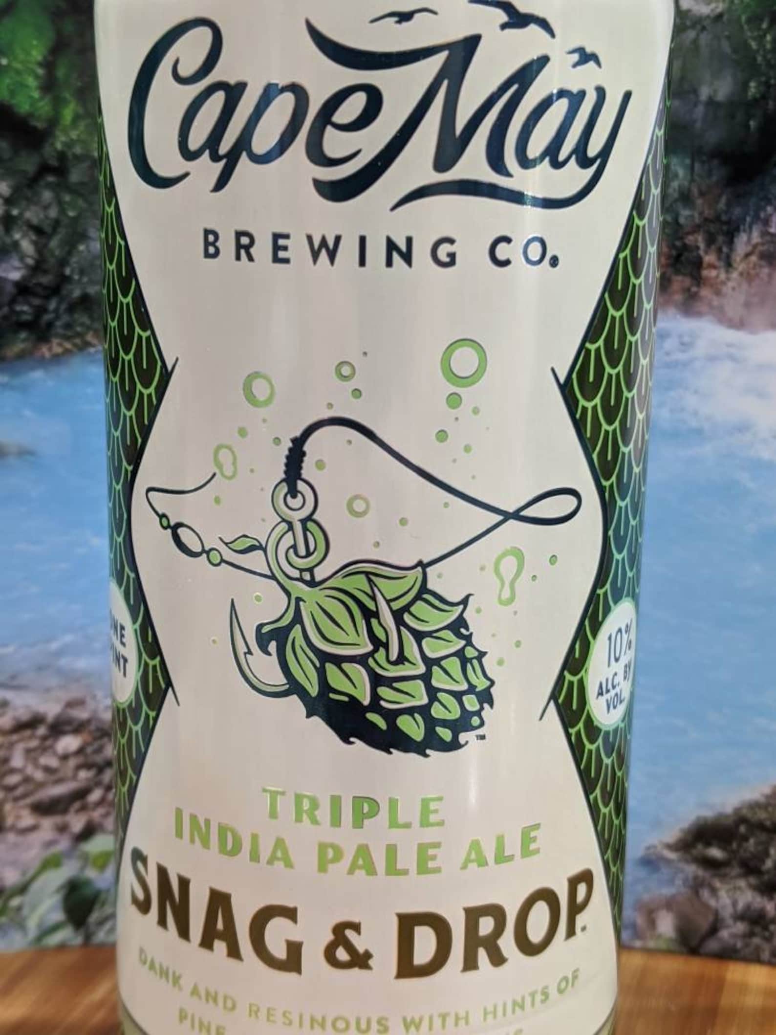 16 oz Cape May Brewery's Snag and Drop Triple IPA Beer Can Etsy