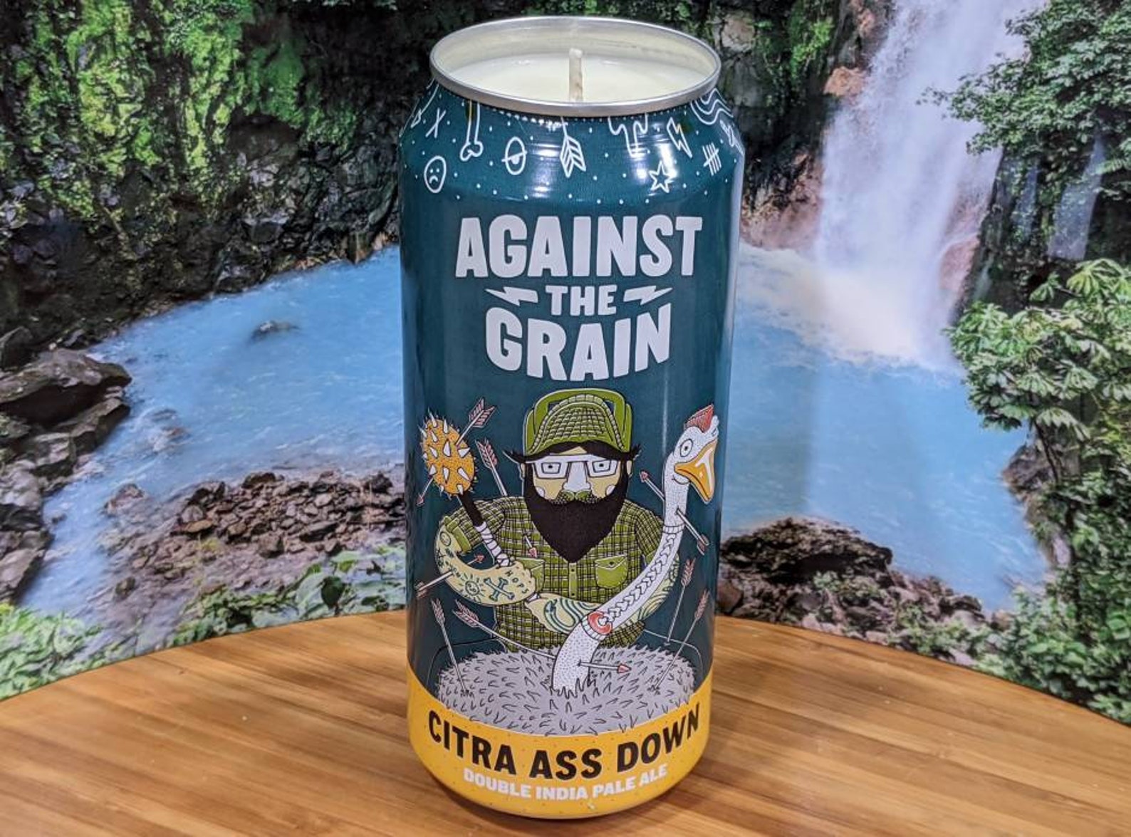Against the Grain Brewing Company Citra Ass Down 16 Oz. Beer Etsy