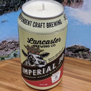 Lancaster Brewing Company Imperial Jo Beer Can Candle | Choice of Scent