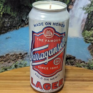 16oz. Narragansett Hi Neighbor Lager Beer Can Candle | Choice of Scent