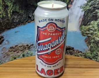 16oz. Narragansett Hi Neighbor Lager Beer Can Candle | Choice of Scent