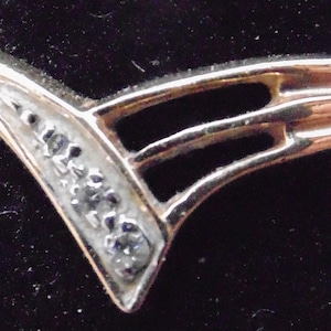 Diamond abstract design ring 10k yellow gold