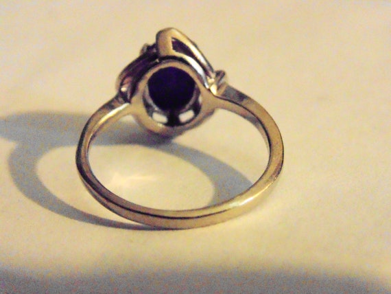 Star Sapphire in 14k white gold - image 6