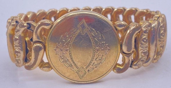 Vintage/Antique American Queen Pitman and Keeler Sweetheart Bracelet 1907